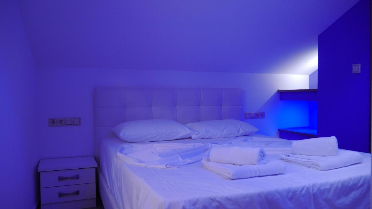 Blue Sky Apartments Skala Potamia  Bagian luar foto