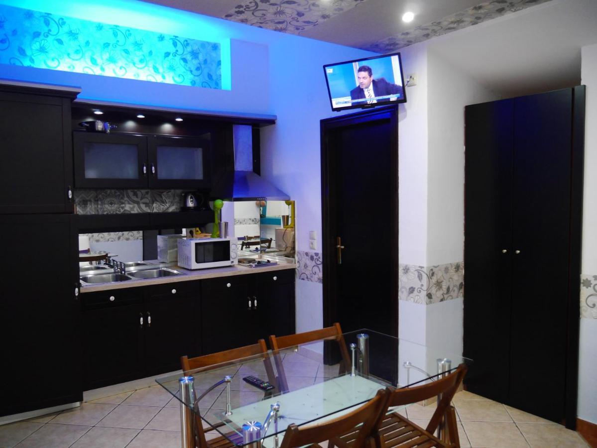 Blue Sky Apartments Skala Potamia  Bagian luar foto